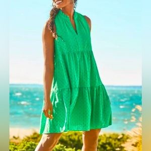 Lilly Pulitzer eyelet swing dress size SM